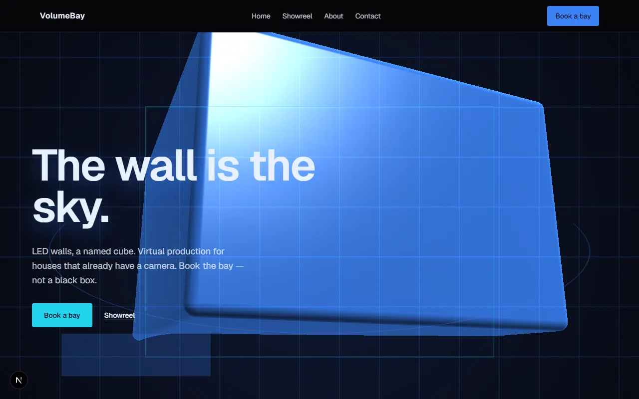 VolumeBay storefront preview